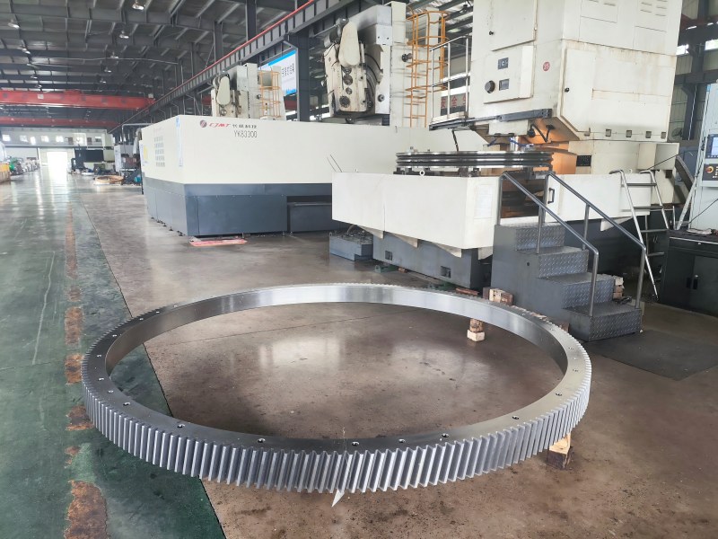 Ring gear for machine tools